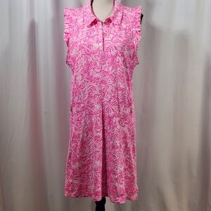Lilly Pulitzer Pink Floral Mini Dress